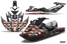 Jet Ski Graphics Decals Stickers For Sea-Doo RXT 2005-2009 WW2