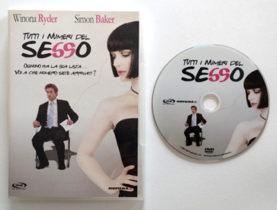 DVD Alle Zahlen des Geschlechts Film Komödie Winona Ryder Simon Baker (T10)