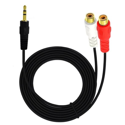 3.5mm to Dual RCA Y Audio Splitter Cable | Male to Female | 1.5m - Picture 4 of 4