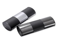 Zauberetui | Logic | Change Brillenetui - Medium Lang - Schwarz - Carbon/Silber