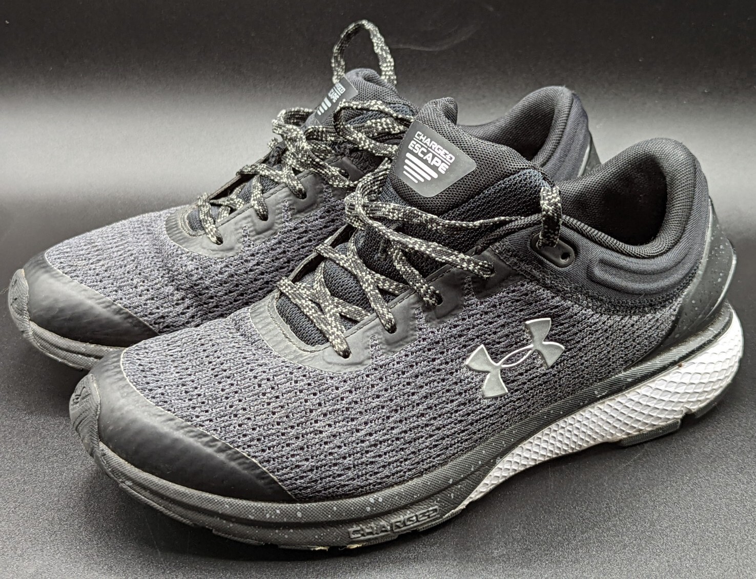 Under Armour Womens Charged Escape 3 Evo Black Runnin… Gem