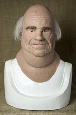 Realistic Hand Made Silicone Mask "Fat Fred" The Masker, Realistic, Old Man