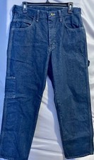 Bulwark Blue Denim PEJ8DW5 Flame Resistant Cotton Work Pants Adult Size 32X30