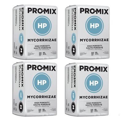 Premier PRO-MIX High Porosity Mycorrhizae Growing Medium, 3.8 CF (Pack of 4)