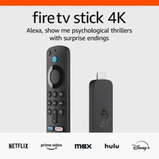 Fire TV Stick 4K Streaming Device, More than 1.5 Million Movies and TV Episodes,
