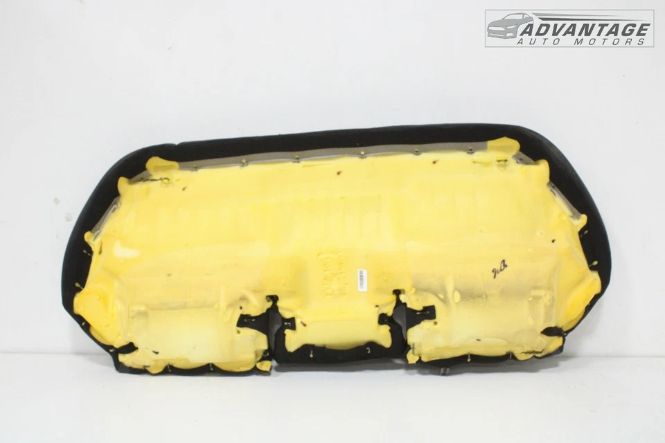 Honda Insight 2019-2022 trasero segunda fila asiento inferior cojín cuero negro OEM Foto 3 de 4