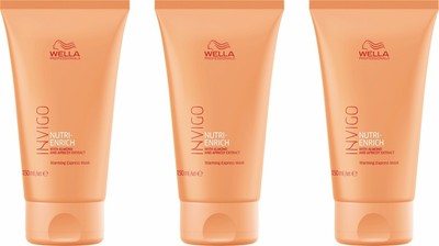 Wella Invigo Nutri-Enrich Luscious Wärmende Express Maske 3x150 ml