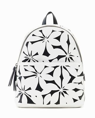 Desigual zaino Onyx Mombasa Mini Backpack White 8445110387535