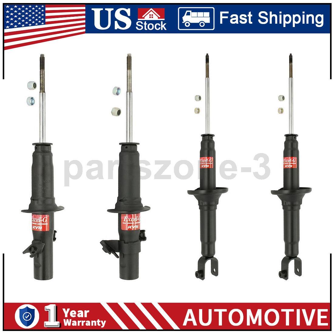 For 1986 1987 1988 1989 Honda Accord Rear Front KYB Shocks Struts