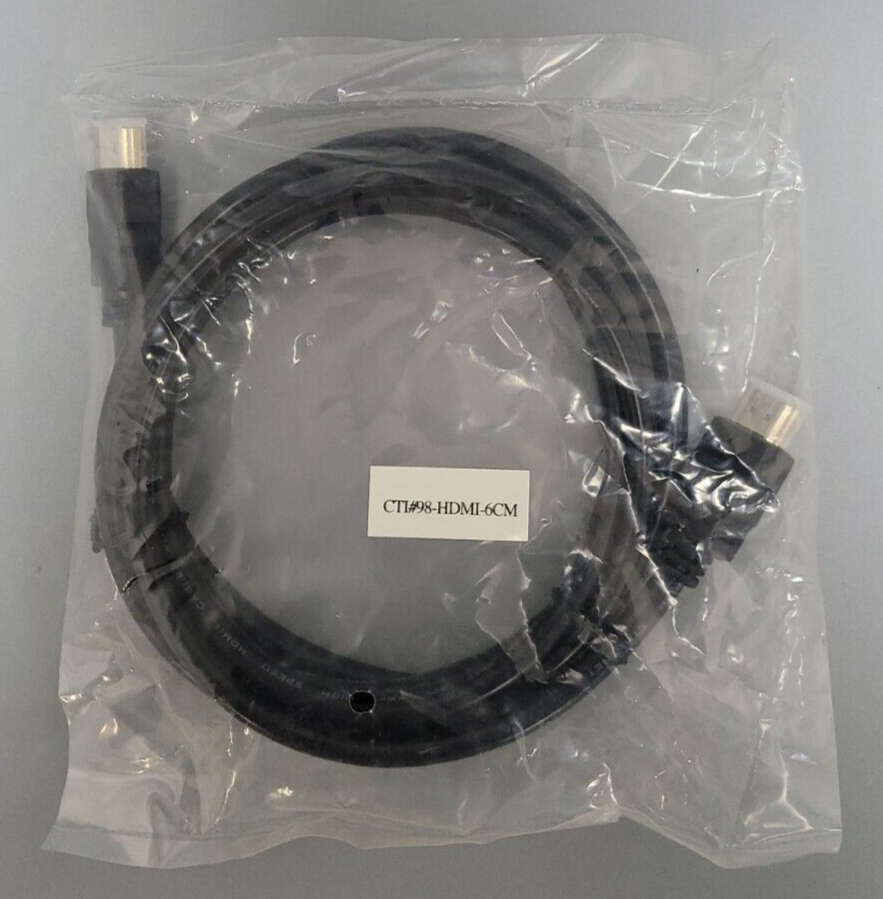 6ft Heavy Duty HDMI Cable with Gold Plated Connectors - High Speed by CTI-image