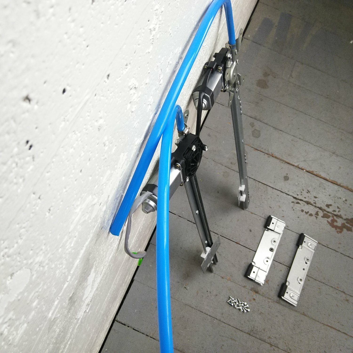 Vintage Car Power Window Kit Flat Glass hot street rat rod car truck w