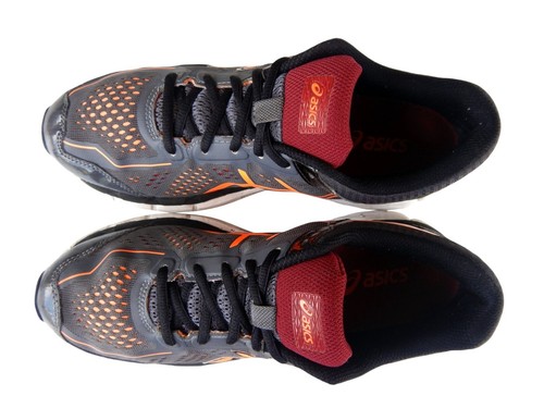 Asics Gel-Kayano 22 Men's Black Orange Walking Running Shoes - US 7 UK 6 EU 40 - Picture 6 of 9