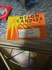 Vintage Nylon Permanent Candles 12" Tapers Refillable With Holders  Retro USA — photo 3