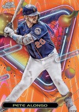 [DIGITAL] Topps Bunt - Pete Alonso - Cosmic Chrome 23 S2 - Orange Base