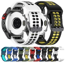 Silicone Band for Garmin Fenix 7 7S 7X 6S 6X Pro 5 5S Plus Quick Fit Watch Strap