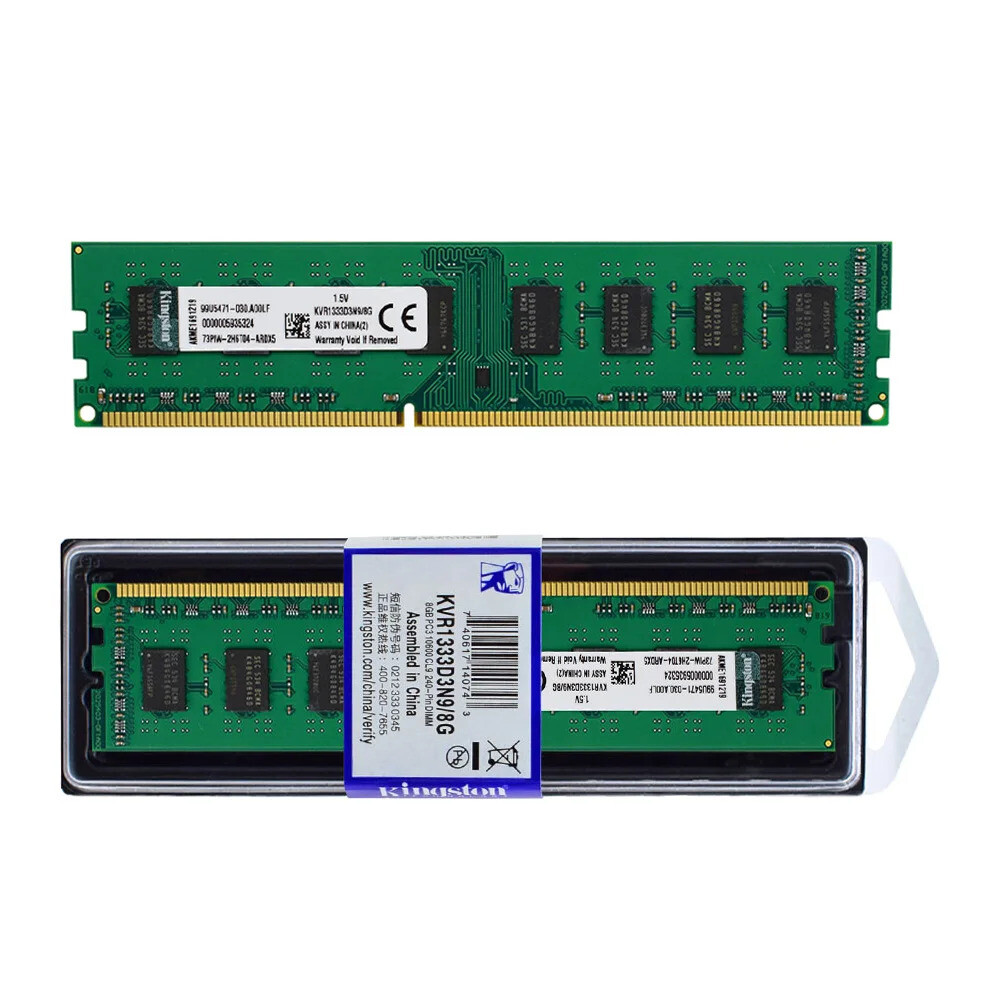 Kingston KVR1333D3E9S/4G 4枚セット 計16GB メモリ DDR-3 メモリー 4G 4枚 計16G Kingston 1333 デスクトップ用 Kingston