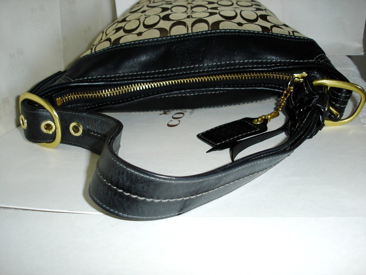COACH SIGNATURE DUFFLE BLEEKER HOBO,BAG, STYLE #11437 | eBay