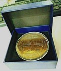ENORME 60mm Medalla 500 Año SAN JUAN PUERTO RICO 5 Proceres Token Ficha moneda — photo 8