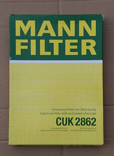MANN-FILTER CUK 2862 Cabin Air Filter with Activated Charcoal