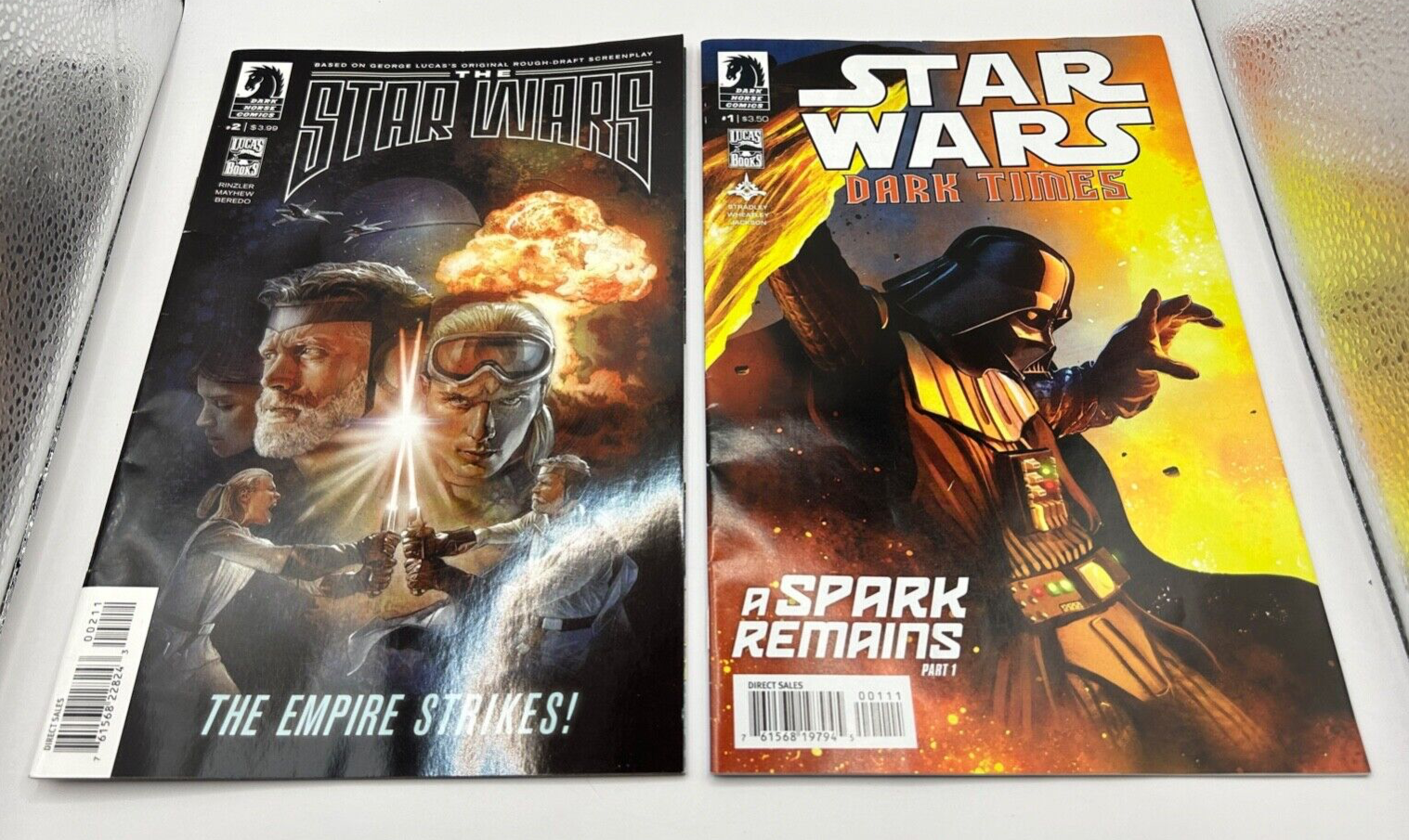 Star Wars Dark Times Comics Aspark Remains Pt 1 & Star Wars Empire Strikes!