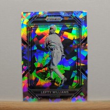 2023 Panini Prizm Baseball Lefty Williams base CRACKED ICE Prizm card # 227