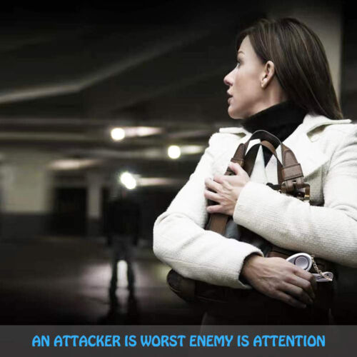 5 Pcs Safe Sound Personal Alarm Keychain With LED Light 140DB Emergency Defense - Picture 9 of 10