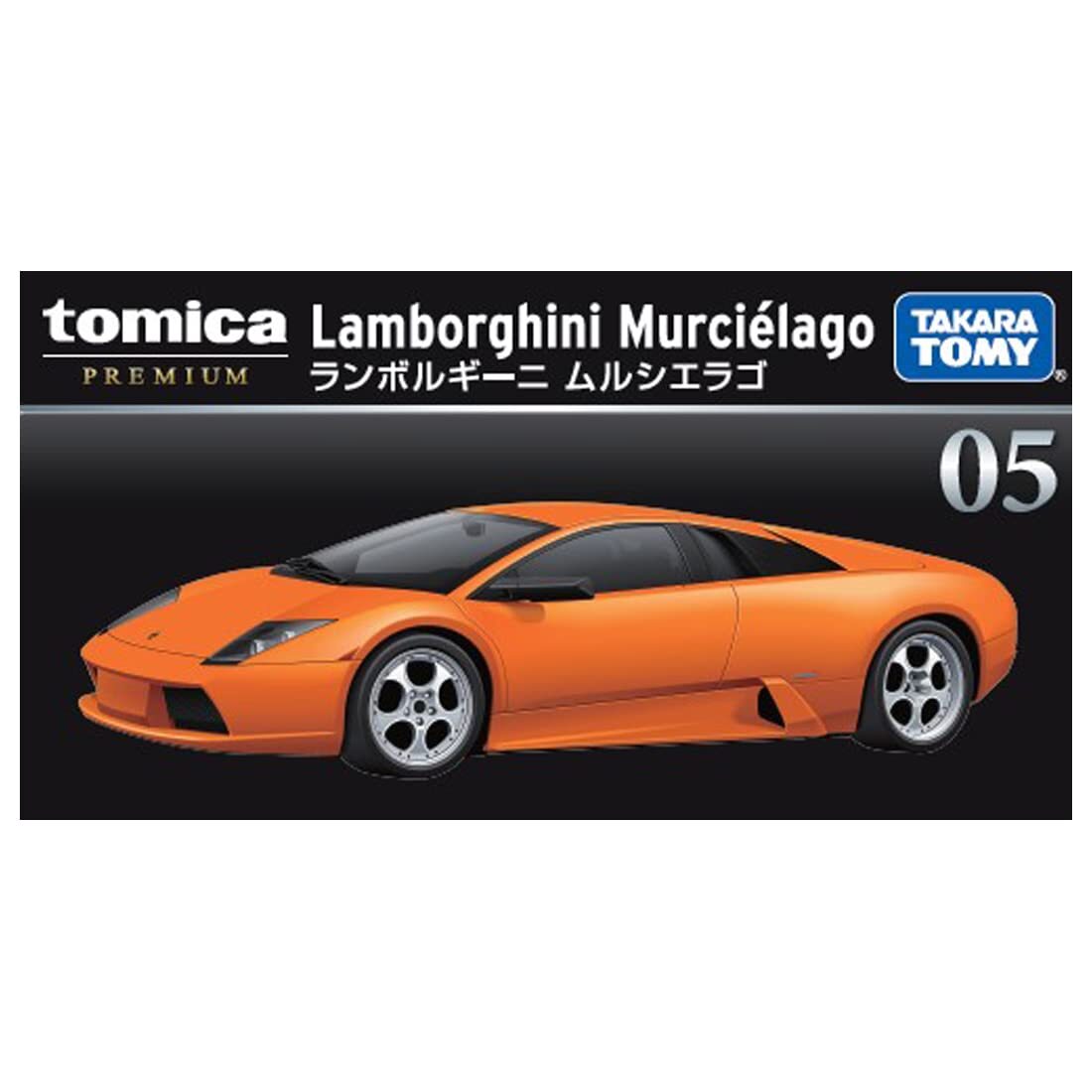 Takara Tomy Tomica Premium Lamborghini Murcielago 05 Orange