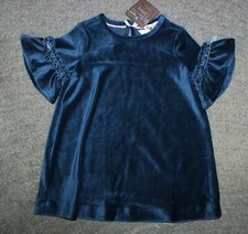 Matilda Jane Wonderment Party In Blue Velour Dress - Size 2 - NWT