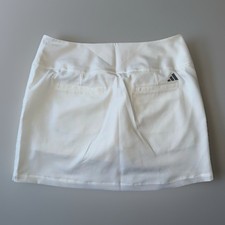 NWT Adidas Skort Golf Tennis Pickleball White Women s Size Large