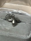 Vintage Sterling Silver 925 Kinetic Snake Ring - Size