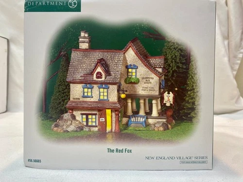 Department 56 New England Village Series The Red Fox In Box 56665