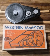 Vintage Western Model no. 100 35mm Bulk Film Loader - Complete With Manual Box