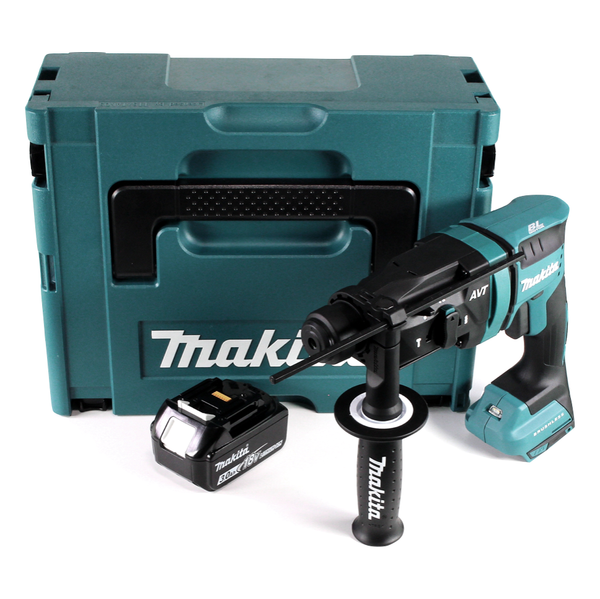 Makita DHR 182 F1J Akku Bohrhammer 18V SDS Plus Brushless + 1X Akku 3Ah + Makpac-image