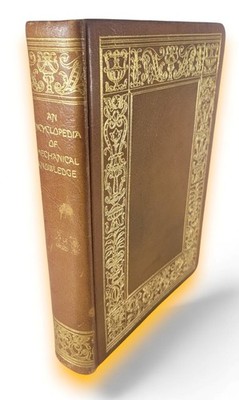 1942 How it Works an Encyclopedia of Mechanical Knowledge Ellison Hawks Leather