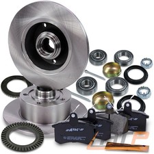 BREMSENSATZ + RADLAGER VOLL Ø245 HINTEN FÜR AUDI A4 B5 8D