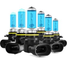 Lampadine faro adatte per Toyota Highlander 2004-2007, 9005 9006 abbaglianti alti...