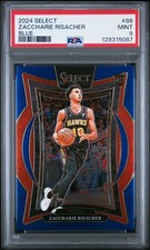 2024 PANINI SELECT BLUE #86 ZACCHARIE RISACHER ROOKIE RC PSA 9