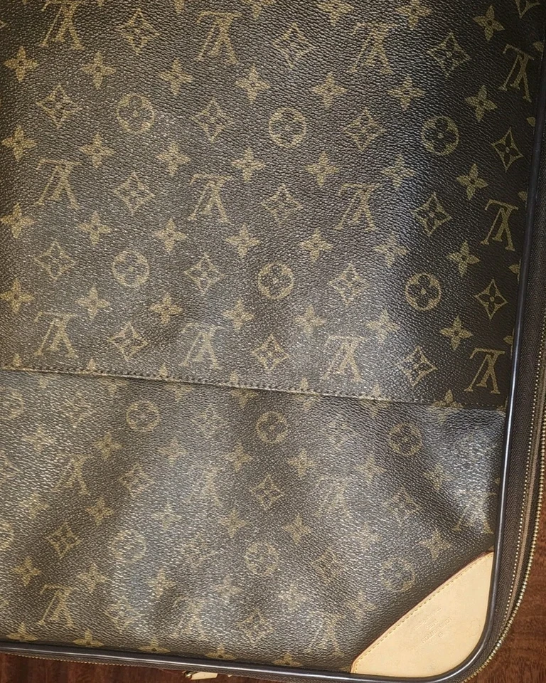 Louis Vuitton Big Luggage Bag - Vintage Brown Leather - Image 2 of 4