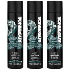 Toni & Guy Men Deep Clean Shampoo 250 ml x 3 13.32 per litre