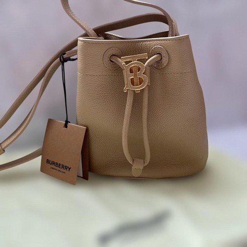 Burberry TB Logo Mini Bucket Bag