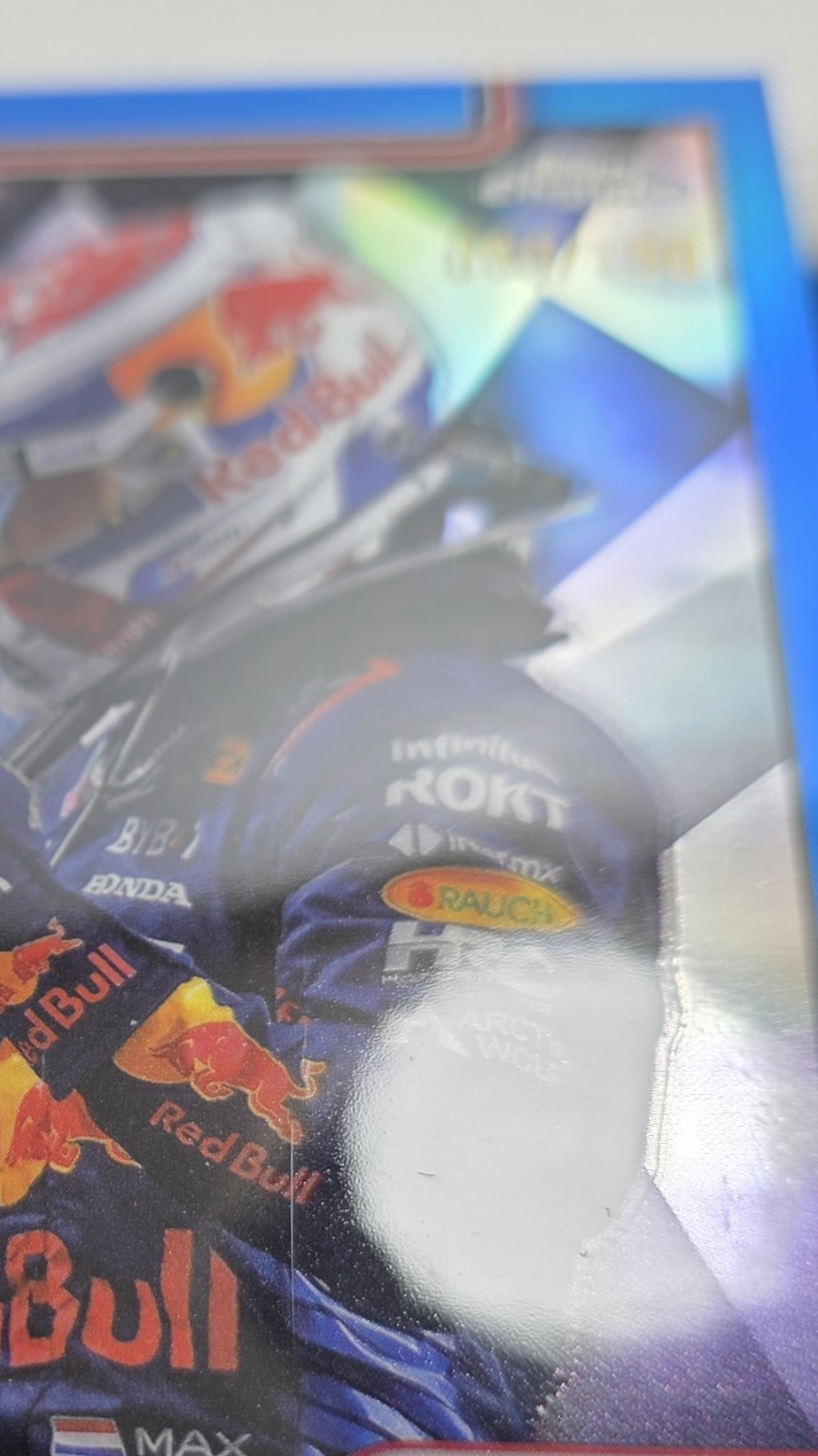 2025 Topps Chrome Blue F1 Max Verstappen #94 /150 view 10