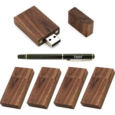 Walnuss Holz USB Stick 128GB USB 3.0 Datenträger Memory Stick