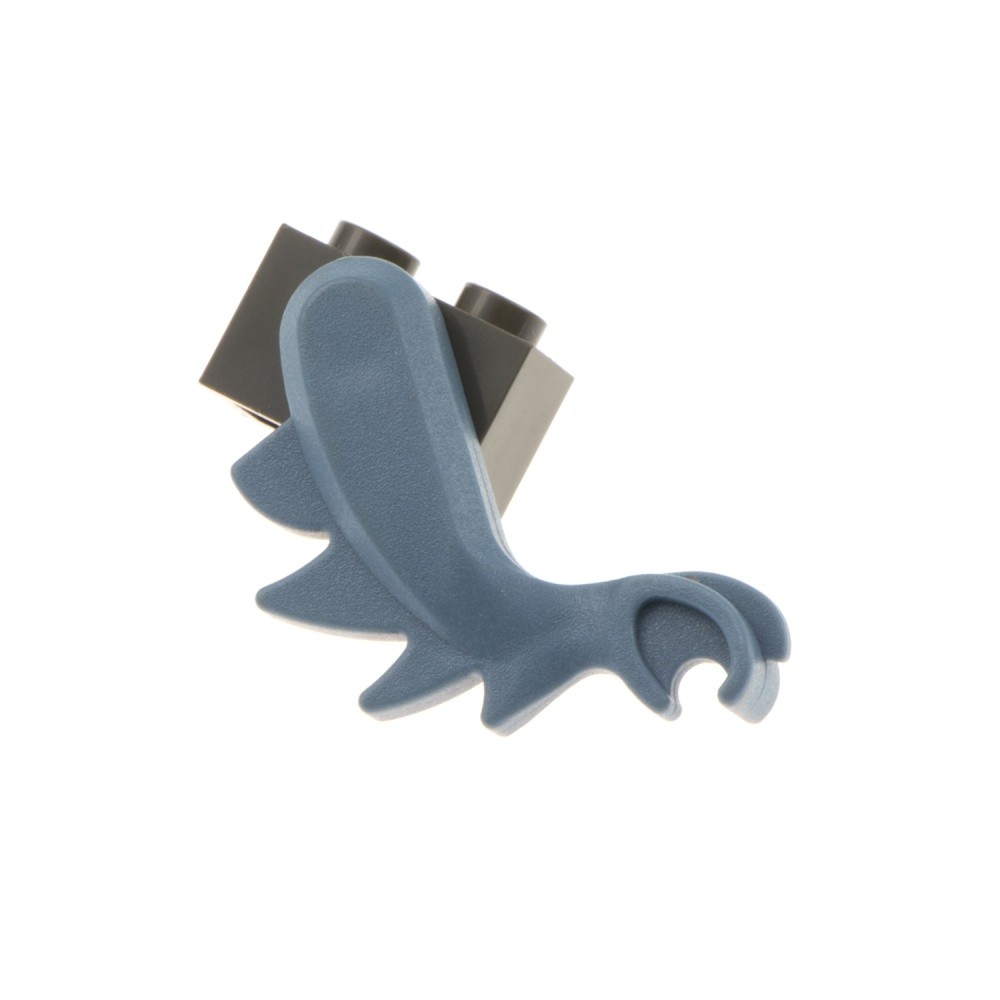 1X Lego Animal Dinosaur Right Arm Sand Blue Brick 1X2 3700 4152992 6127