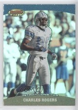 2004 Bowman's Best Green 78/499 Charles Rogers #36 3c7