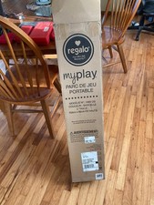 Regalo My Play Deluxe Extra Large Portable Play Yard Indoor and Outdoor, Bonu...