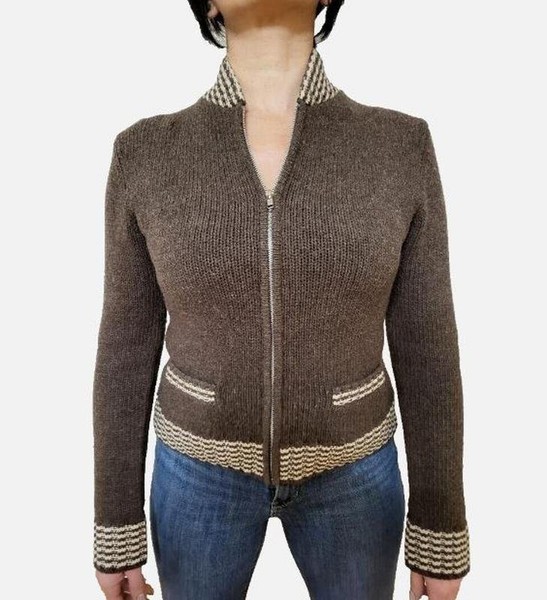 Women Filippa K Sweater Brown Wool 36 / S / 44 #3ZQS