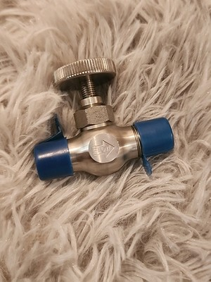 #ad Needle Valve Mini 1 4quot; MALE NPT 1800 PSI Waste Oil Burner 219 BR1 SS 3 NOS $18.00