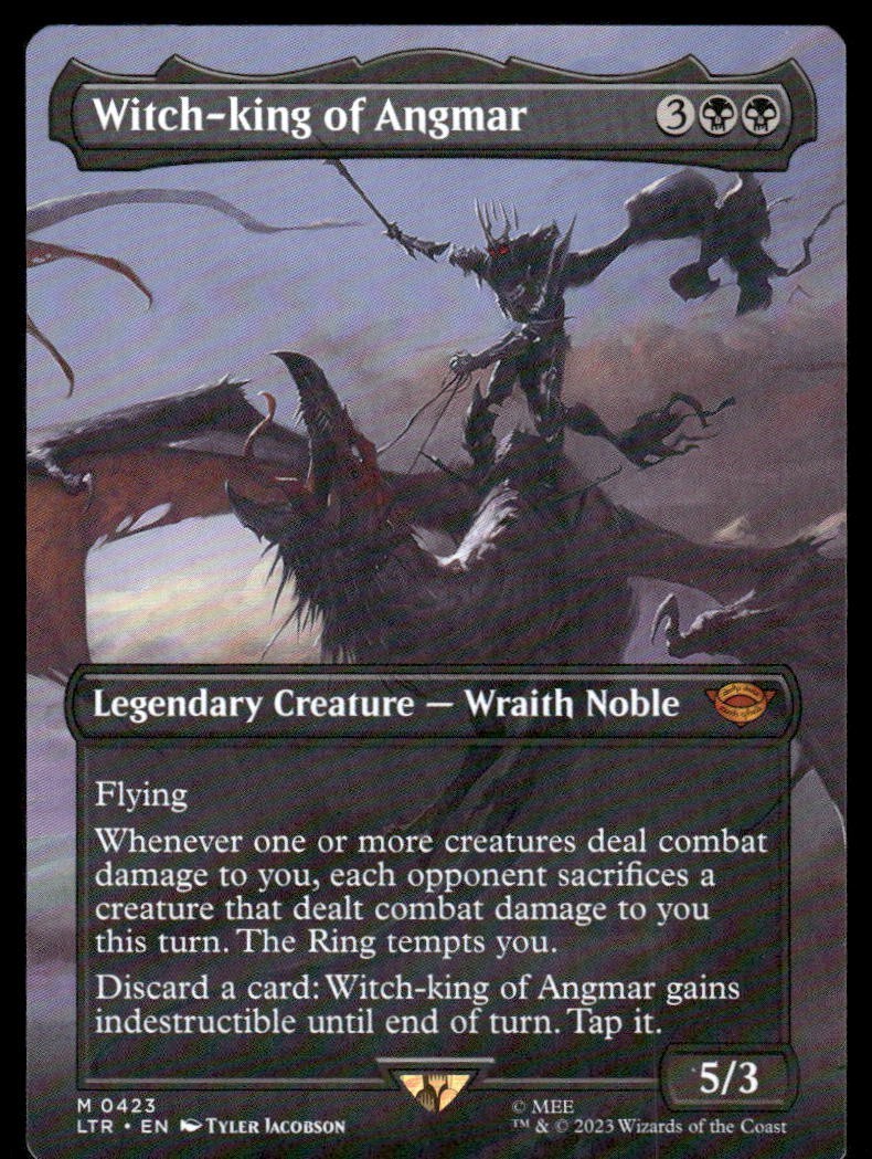 MTG Witch-king of Angmar #423 Magic Lord of the Rings NM