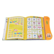 Orange Portuguese English Sound Book For Bilingual Children Alphabet Numbers