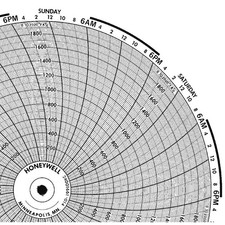 HONEYWELL BN  24001661-014 Circular Paper Chart, 7 day, 100 pkg 5MEH9